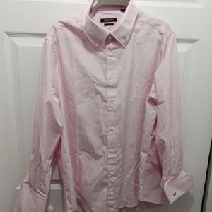 Pink Dress Shirt Classic Button-Down Style